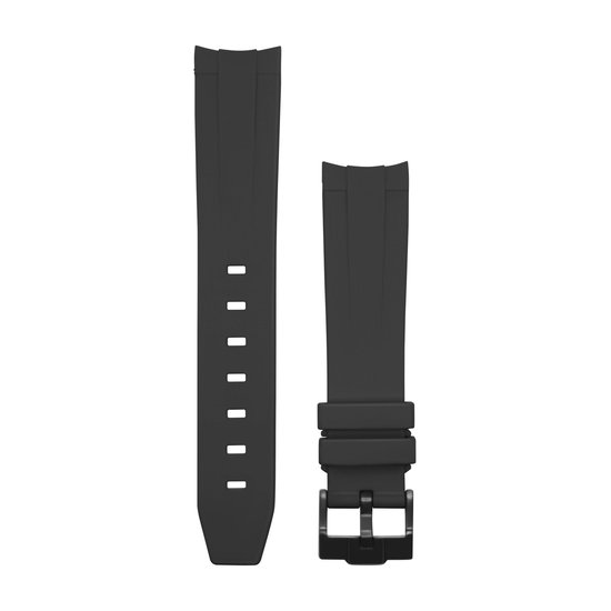 MoonSwatch horlogebandje - Zwart Solid