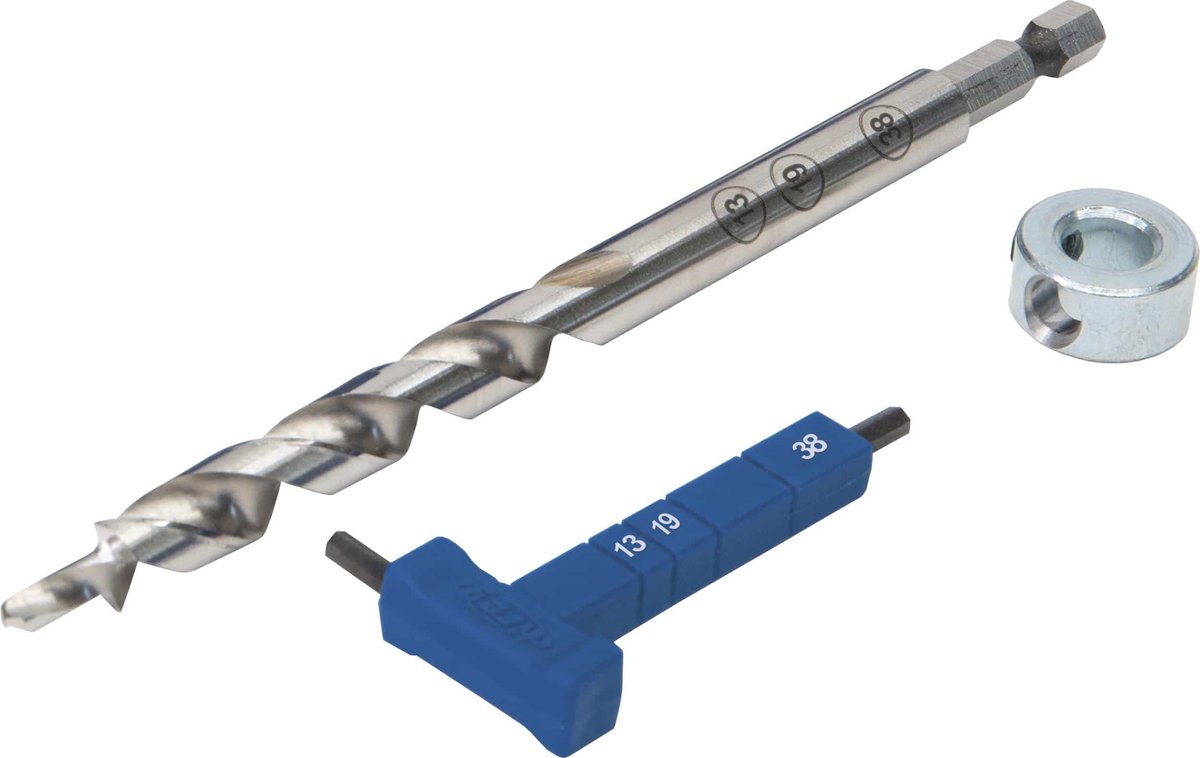 Kreg Easy-Set Drill Bit met Easy-Set diktemeter