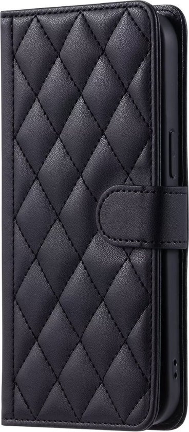 Étui adapté pour iPhone 11 Pro - Bookcase - Porte-cartes - Cordon - Simili cuir - Zwart