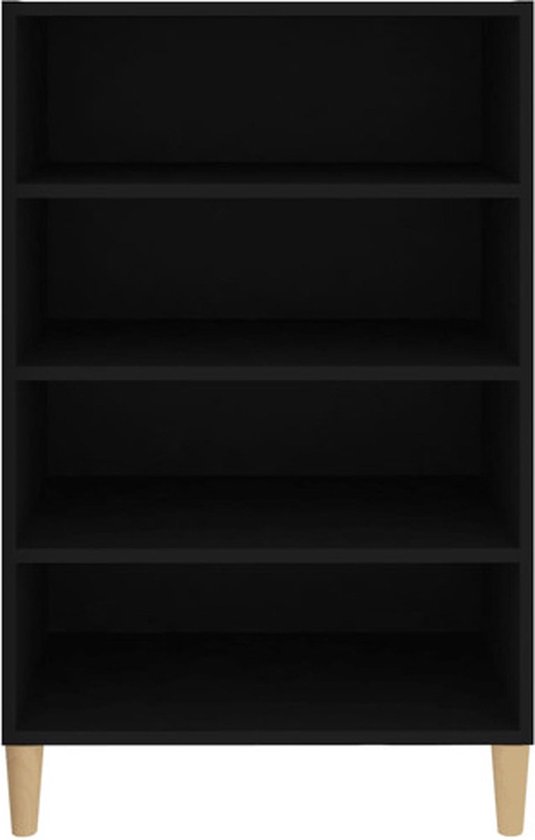 Dressoir 103,5x35x70 cm spaanplaat zwart