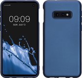 kwmobile telefoonhoesje geschikt voor Samsung Galaxy S10e - Hoesje voor smartphone - Back cover in metallic blauw