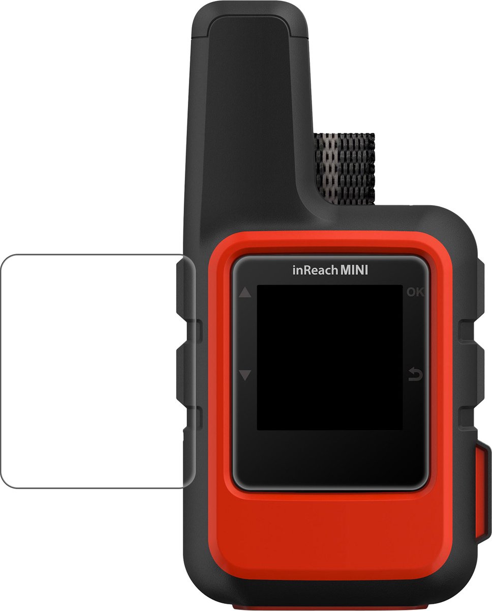 kwmobile 2x beschermfolie voor fietsnavigatie - geschikt voor Garmin inReach Mini - Screen protector van gehard glas voor GPS - Zelfklevend