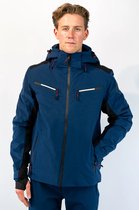 Icepeak Farwell Jacket Dark Blue - Wintersportjas Voor Heren - Donkerblauw - 52