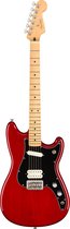 Fender Player Offset Duo-Sonic HS MN Crimson Red Transparent - Elektrische gitaar