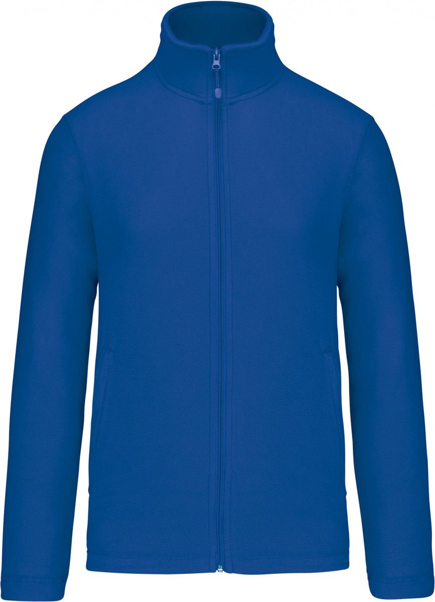 Premium Microfleecevest met rits Kariban Kobaltblauw - maat XL