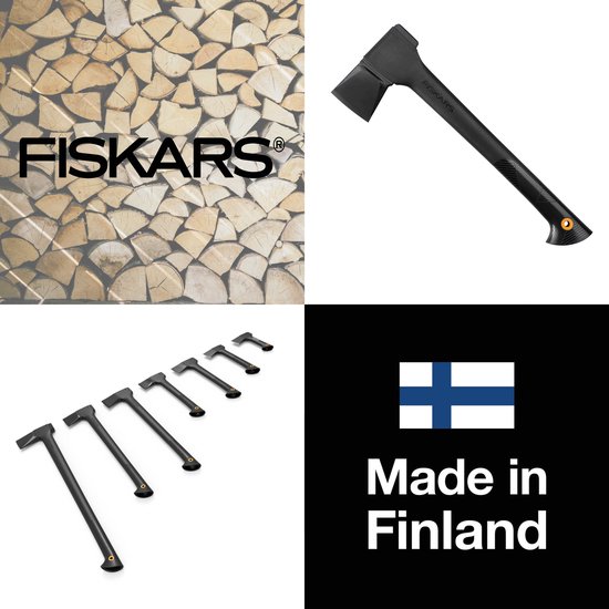 Fiskars Kloofbijl - Bijl 49 cm - Solid A11 - Ultralichte Handbijl — afbeelding 4