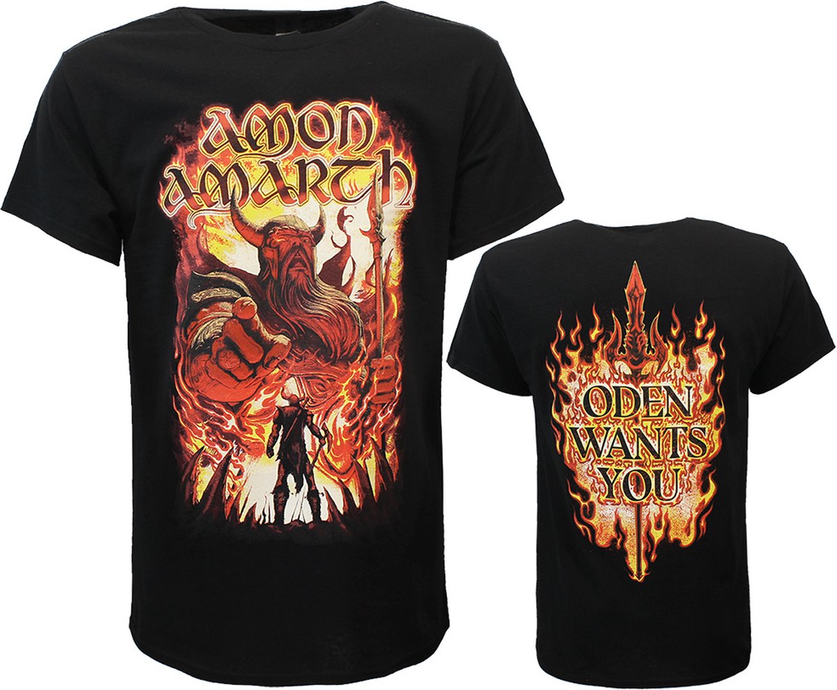 Amon Amarth Oden Wants You T-Shirt - Officiële Merchandise - M