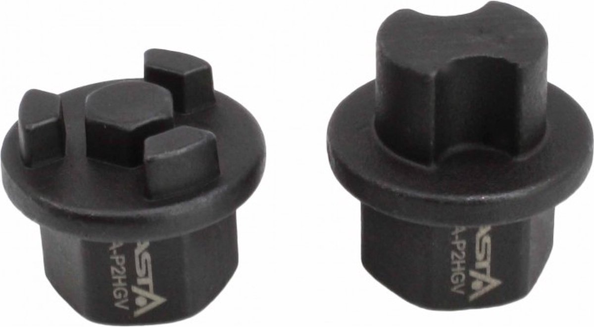 2 delig carterplug dopset voor vrachtwagens daf - man - olie plug dop - aftapplug - olieplug