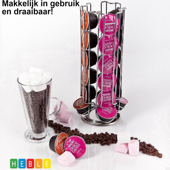 Brasq Capsulehouder voor Dolce Gusto Capsules - Opbergbox met Lade - 30