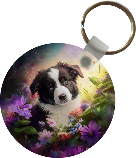 FABACH Hond sleutelhanger Puppy - kleine hond geluksbrenger puppy sleutelhanger Labrador - hondenpoot sleutelhanger hond poot hanger - hond cadeau hondenbezitter, goud