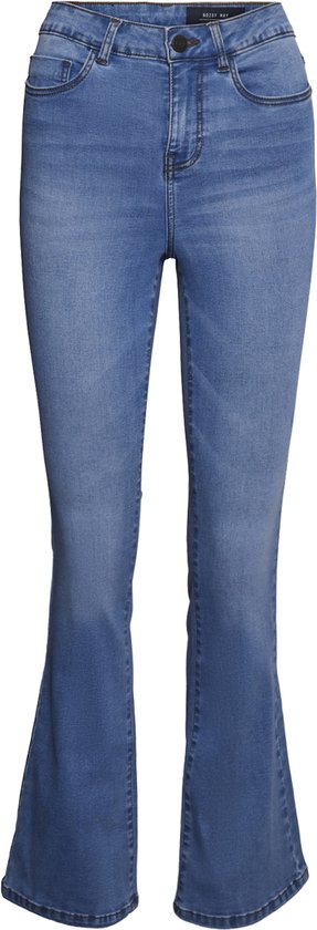 NOISY MAY NMSALLIE HW FLARE JEAN VI162LB FWD NOOS Dames Jeans - Maat W32 X L32