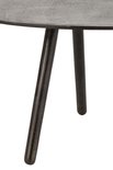 J-Line salontafel Druppel - aluminium/ijzer - zwart - small