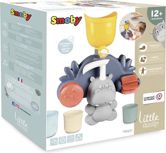 Smoby - Little Smoby Hippo - Jouets de bain
