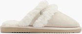 esprit Beige instap pantoffels - Maat 37