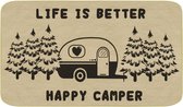Deurmat Camper Touring Car Deurmat Camping Vuilvanger Mat Antislip Wasbare Caravan Deurmat Buiten Binnen 43 x 75 cm