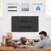 Wandhouder voor tv, kantelbaar, voor schermen 26-55 inch, LCD LED, VESA Max 400 x 400 mm, maximale capaciteit van 45 kg, tv-muurbeugel 55 inch - MT4203