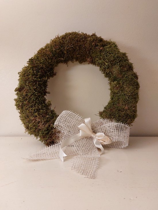 12 stuks kerst jute strikken - knoop lint strikken - doe-het-zelf