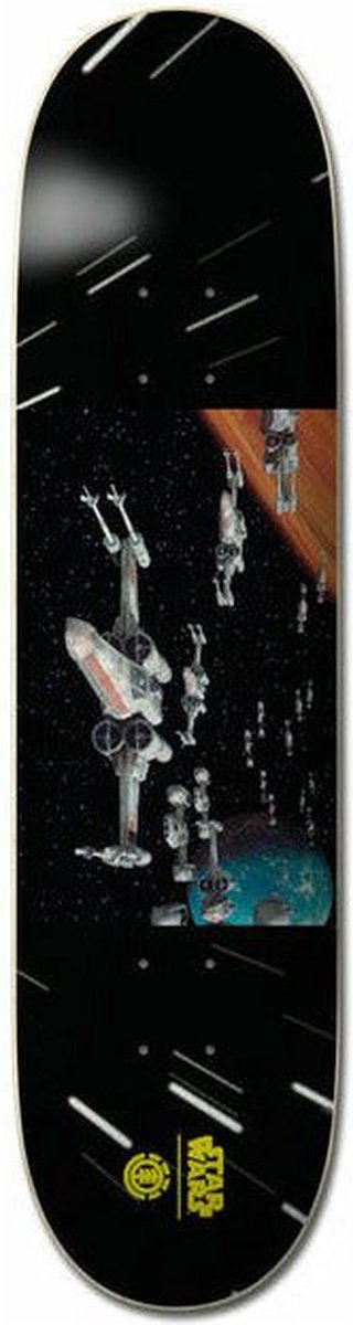 Element X Star Wars Wing 7.75 Skateboard Deck Assorted Multicolor