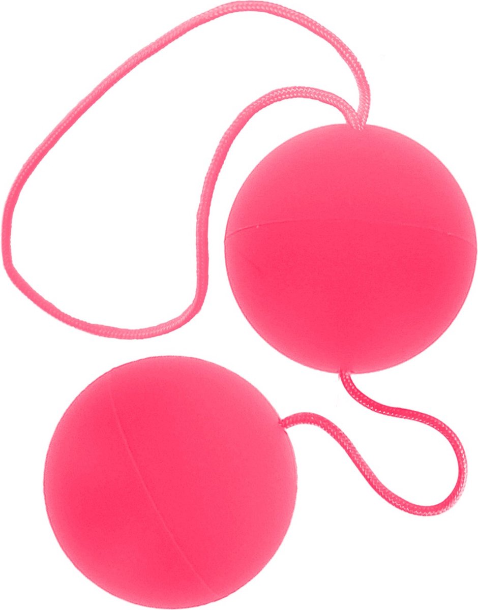 Goedkoopste ToyJoy Funky Love Balls - Vaginale Balletjes - Roze - Ø 35 mm