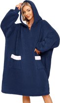 Oversized hoodie, fleece enorme draagbare deken voor vrouwen en mannen