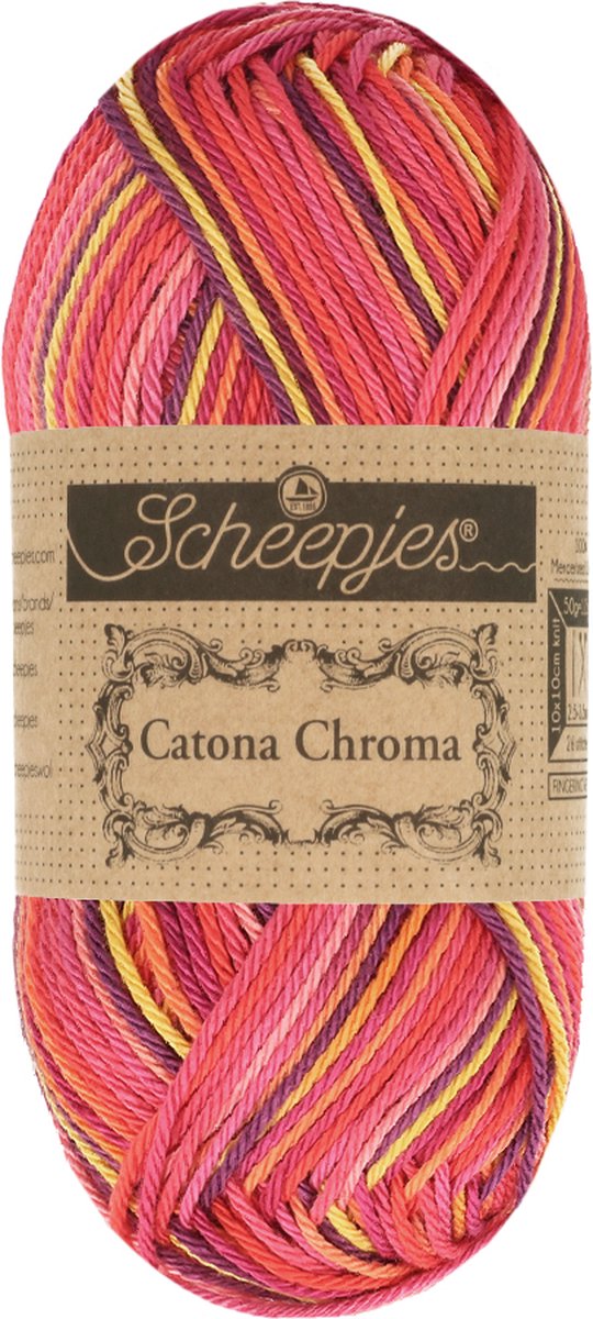 Scheepjes Catona Chroma 50gr - 016 Sunrise