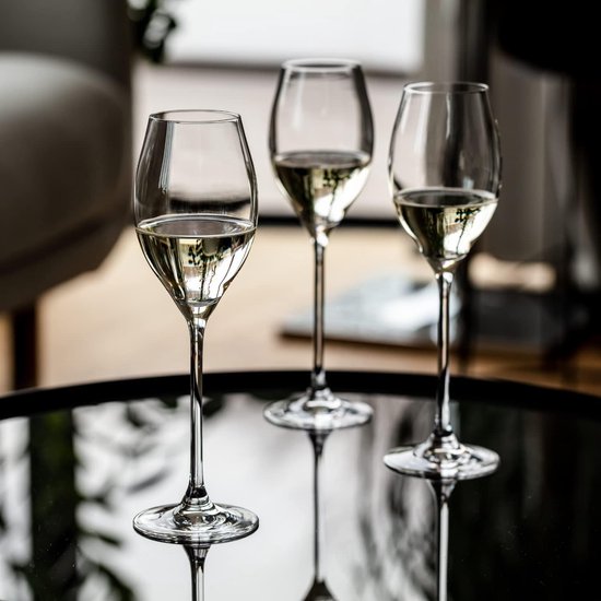 Champagneglazen Prosecco-glazen, set van 6, 280 ml, Harmony-collectie,... |  bol