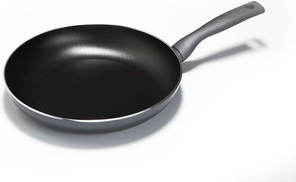 Moneta - Eden Koekenpan ø 24 cm - Gerecycled Aluminium - Zwart -