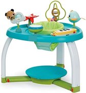 Loopstoel baby - Loopstoel met schommelfunctie - Loopstoeltje baby - Blauw | Groen