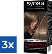 SYOSS Color baseline 6-8 Donkerblond Haarverf - 1 stuk - Voordeelverpakking 3 stuks