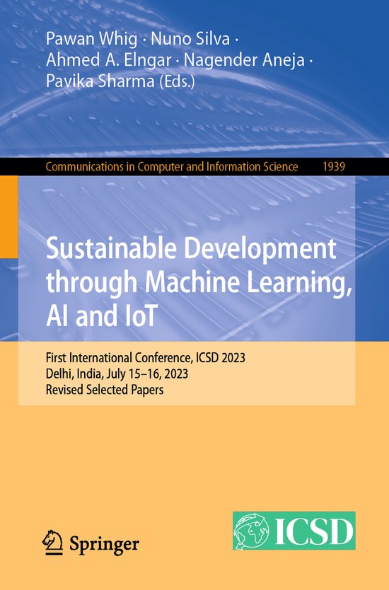 Communications in Computer and Information Science1939- Sust ... - cover