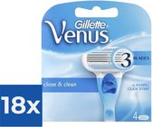 Gillette Venus - 4 stuks - Scheermesjes - Voordeelverpakking 18 stuks