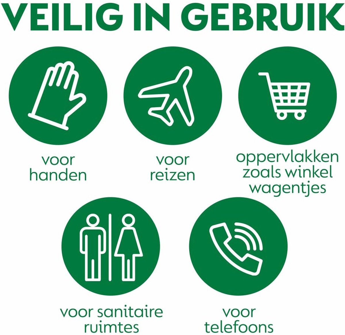 Dettol Hygienische Doekjes 2 in 1 - 12 stuks