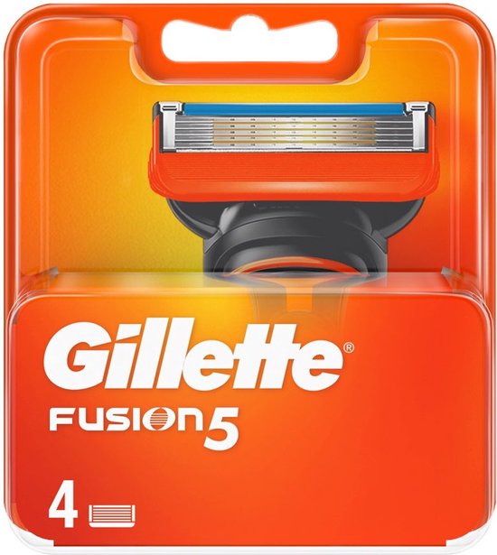 Gillette Fusion Manual - 4 stuks - Scheermesjes