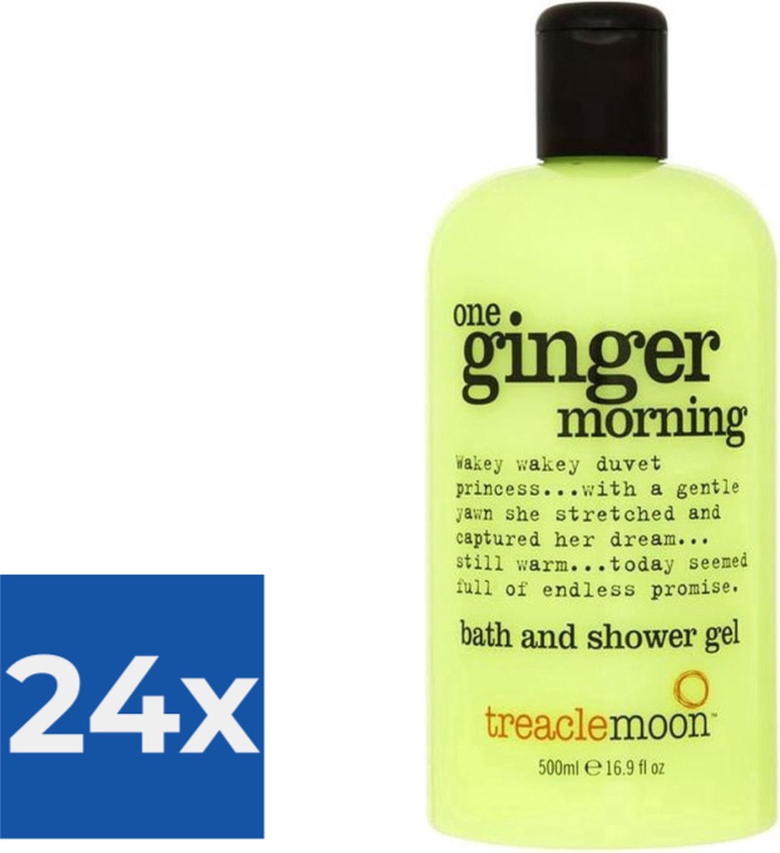 Treaclemoon Douchegel - One Ginger Morning 500ml - Voordeelverpakking 24 stuks