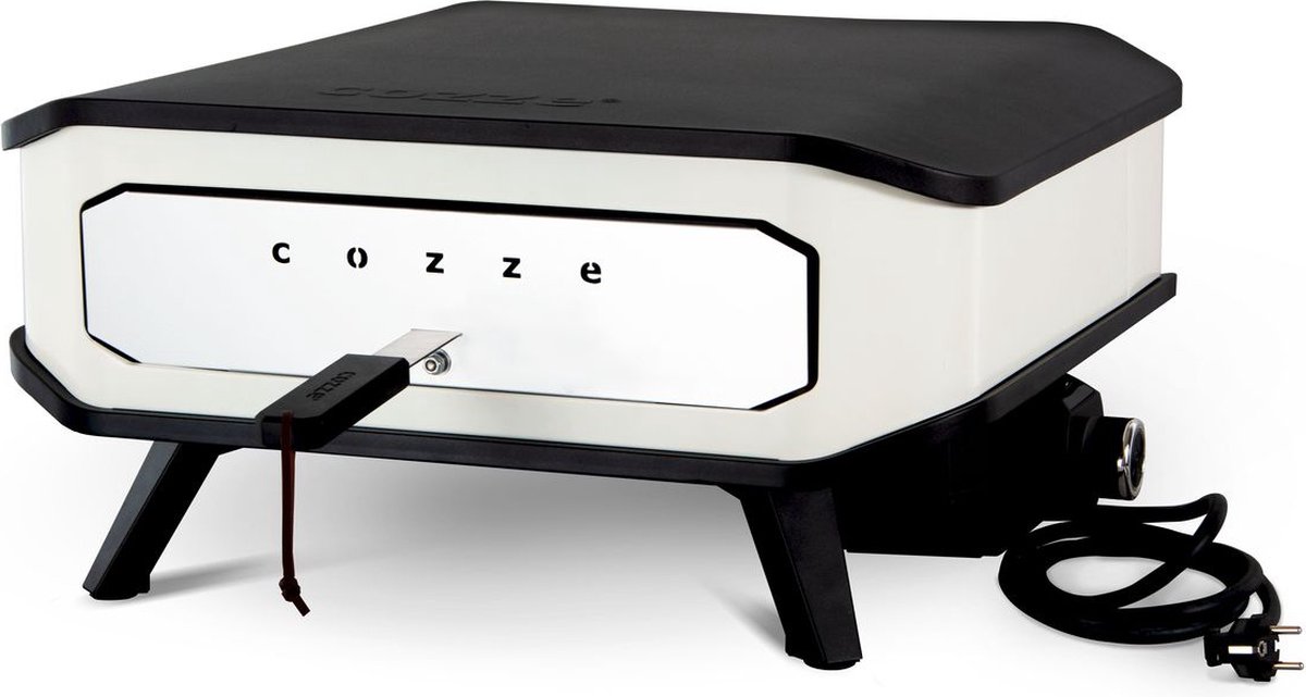 Cozze® Elektrische Pizza oven 17” - Met Pizzasteen & Deur - Tot 450°C - Voor Pizza’s tot 42 cm - Elektrische Pizza Oven voor Binnen & Buiten – foto 4