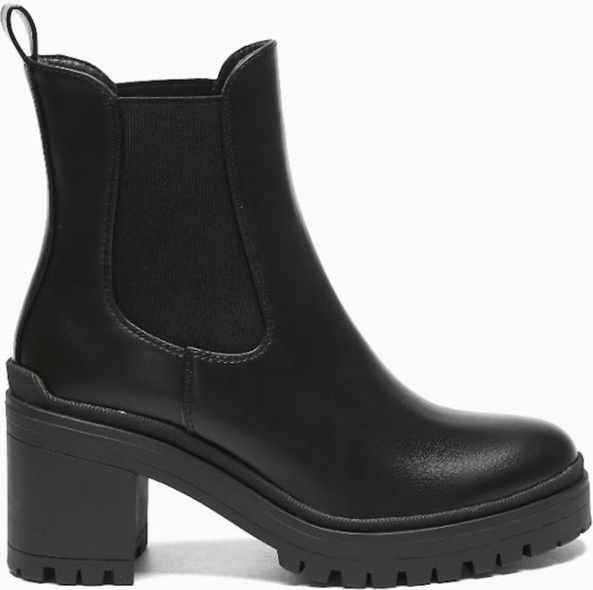 Smile Favorites® Dames Chelsea boots - Zwart - Imitatieleer - Maat 37