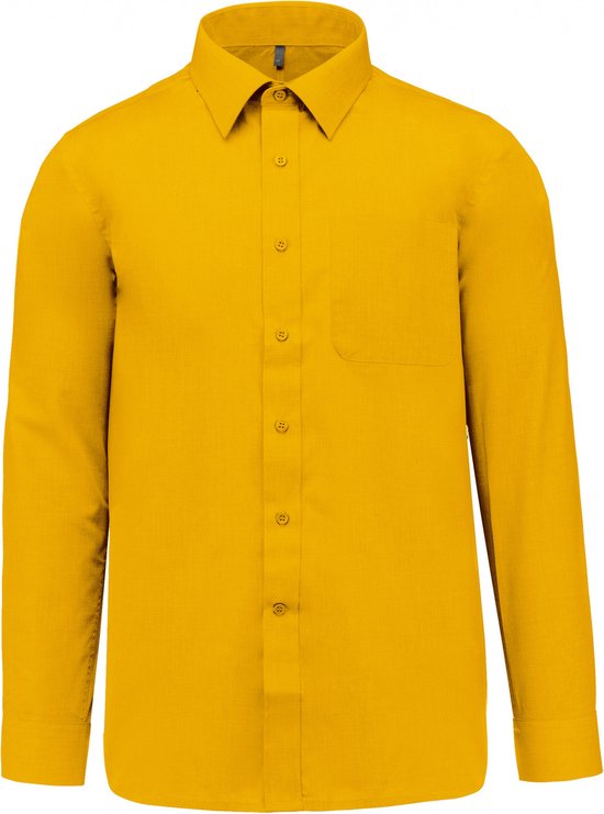 Chemise Homme Luxe 'Jofrey' manches longues Kariban Jaune taille 6XL