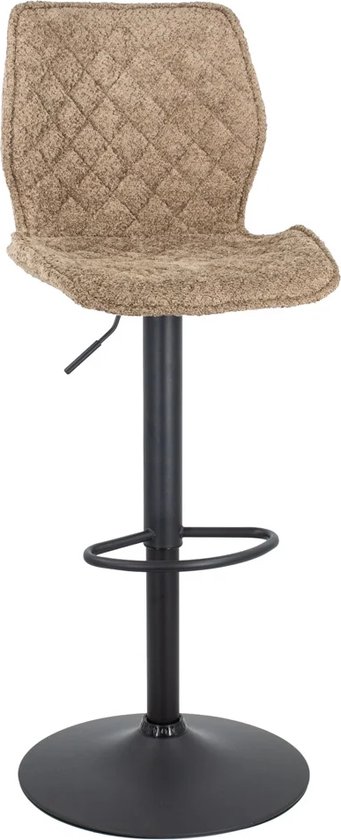 WOLTU Barkruk, set van 2, barstoelen, in hoogte verstelbaar, draaibaar