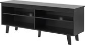 TV meubel Stenløse 58x150x38 cm zwart