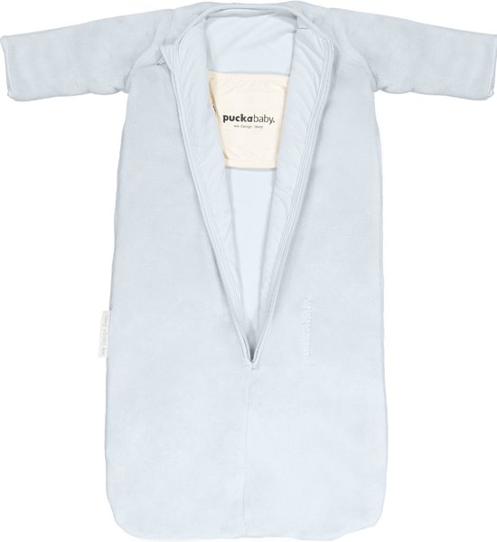 Puckababy Newborn Slaapzak Baby (0-6m) - Sky - Teddy TOG 2.0 - Winterslaapzak