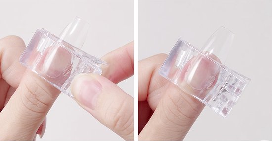 Pince Polygel I Pince à ongles I Pince à ongles I Pince Dual forme I Pour appliquer les ongles en gel
