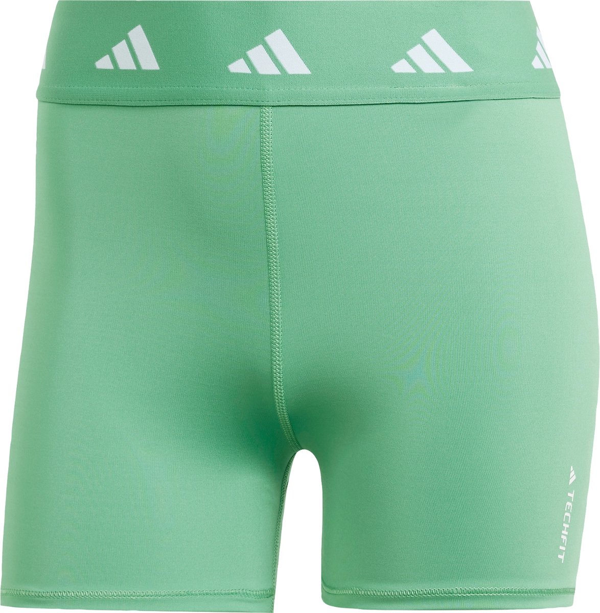 adidas Performance Techfit Korte Legging Dames – 10cm Groen