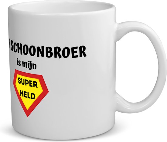 Hacebo® - this brother is loved by me koffiebeker donker blauw - Broer