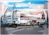Eindhoven Philips voetbalstadion poster 42x29,7 cm (A3)