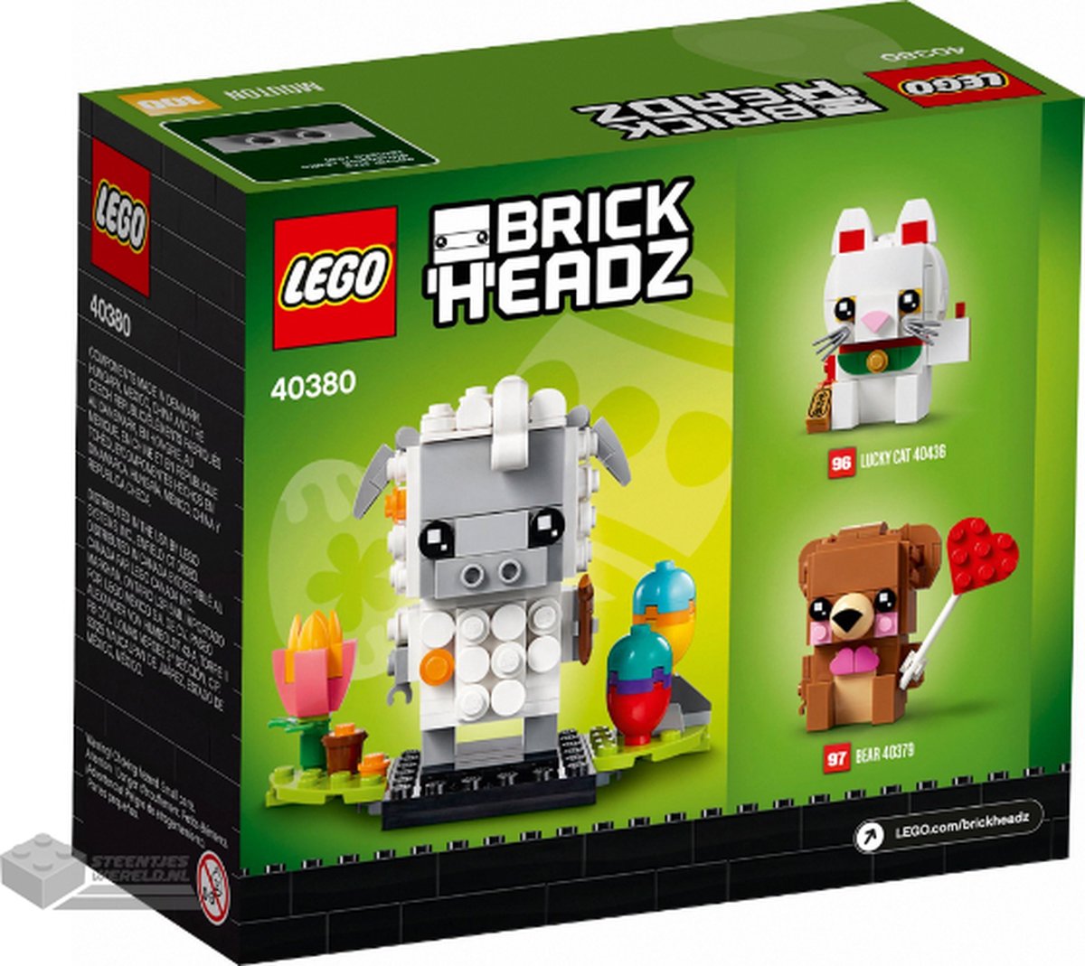 LEGO Brick Headz - Les pandas du Nouvel An chinois (40466) au meilleur prix  sur