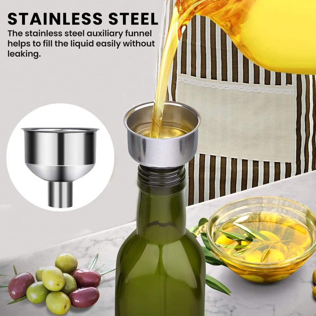 Koswa Azijn-oliefles 500ml - Schenktuit - 3582541 | Van Hattem Horeca