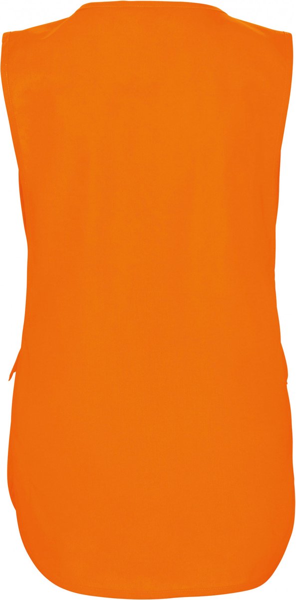 Schort/Tuniek/Werkblouse Dames L/XL Kariban Orange 65% Polyester, 35% Katoen