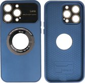 iPhone 15 Pro Max Hoesje - Prime Magsafe Case met Camera Beschermer - Navy