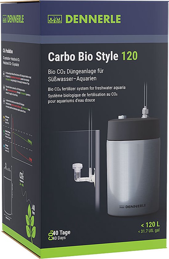 Dennerle Carbo Bio Style 120 - Co2 aquarium