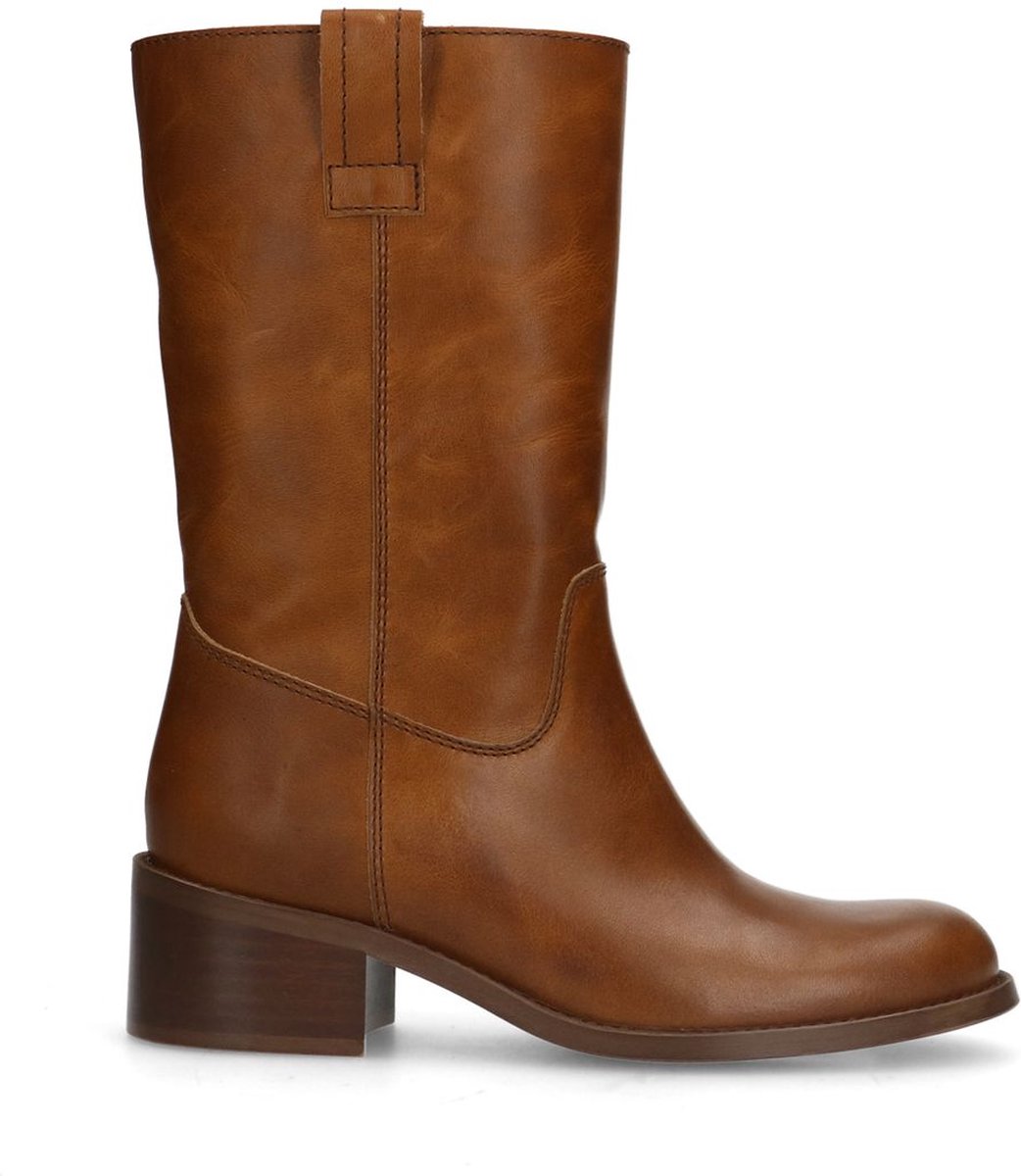 Manfield enkellaarsjes cognac clearance